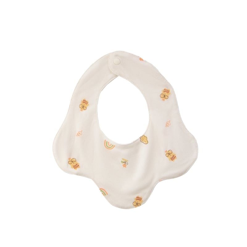 YẾM LULLABY HOA BẤM CÚC NH322N - TRẮNG IN BÉ GÁI