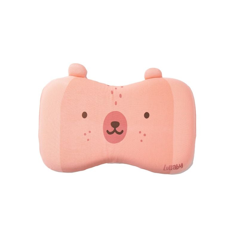 GỐI CAO SU NON LULLABY NH338N - SIZE 1 - HỒNG CAM