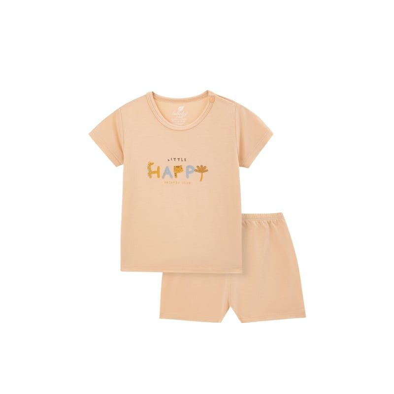 BỘ CÀI VAI LULLABY CỘC TAY NH359N - BE NÂU