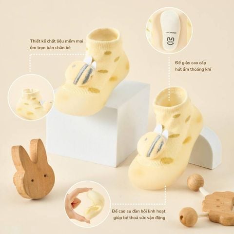 Giày bún Uala Rogo gấu vàng/ cá hồng