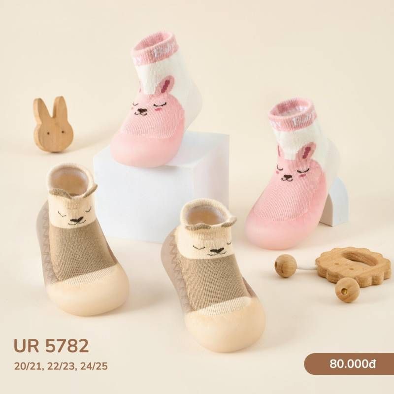 GIÀY BÚN UALA ROGO THỎ HỒNG/ GẤU NÂU