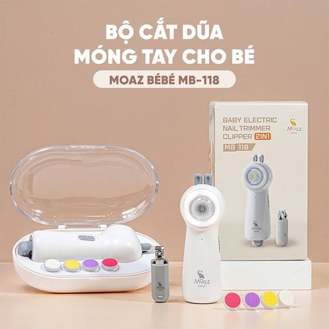 Máy dũa móng tay cho bé Moaz Bebe MB-118