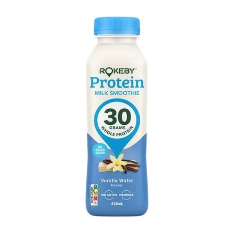 Thức Uống Smoothie Protein Hương Vị Bánh Xốp Vani Rokeby Farms 425ml