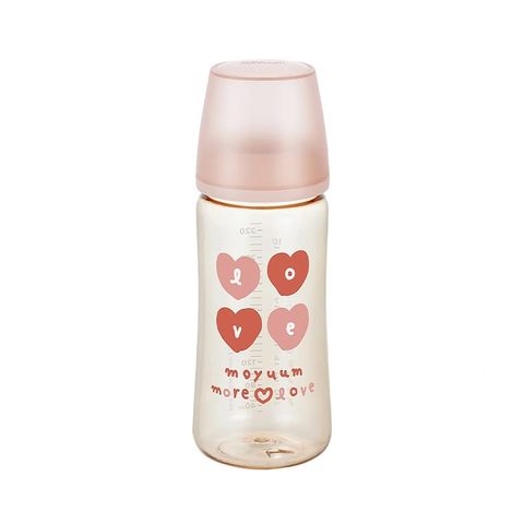 Bình sữa Moyuum Premium PPSU All in one Bottle 270ml - mẫu More love (kèm núm)