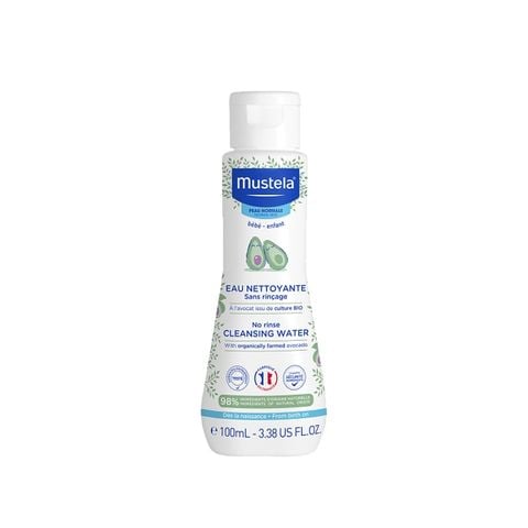 Nước Làm Sạch Mặt Và Cơ Thể Mustela Không Cần Rửa Lại Với Nước No Rinse Cleansing 100ml