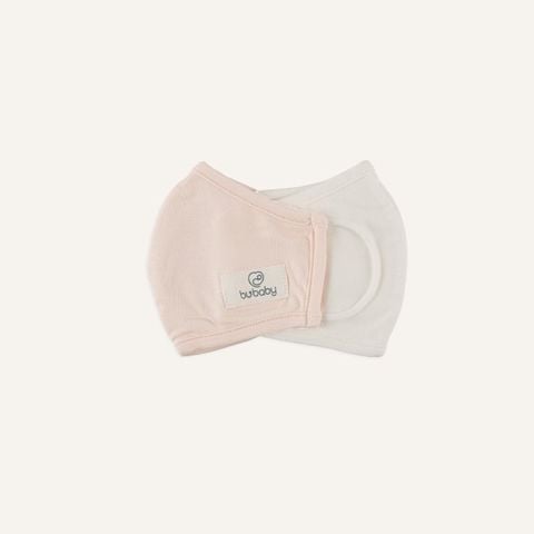Khẩu trang Bambus Bu  - Hồng 37D - Trắng 07D