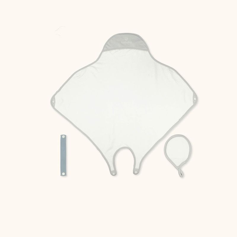 KHĂN CHOÀNG TẮM ĐA NĂNG BU MAGICY - TRẮNG