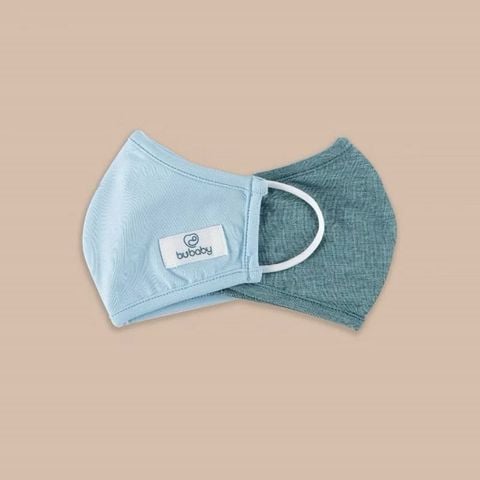 Khẩu trang Molist Bu - Xanh khoáng - xanh da trời