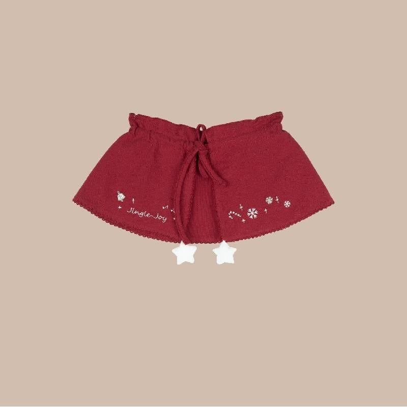 ÁO CHOÀNG BÉ GÁI BU BABY JINGLE JOY - ĐỎ