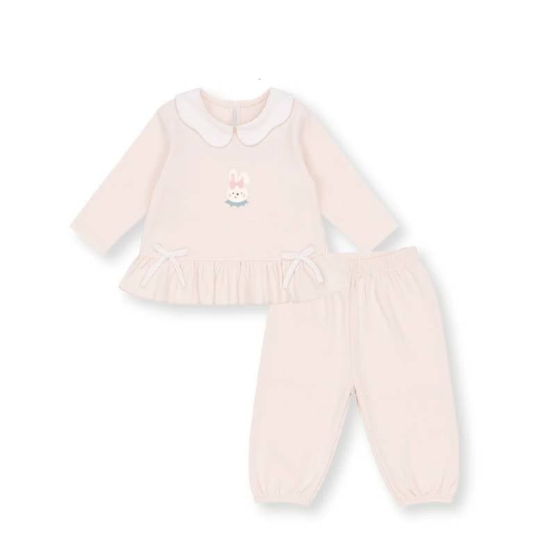 BỘ BÉ GÁI CỔ BẺ LULLABY NH546N - HỒNG