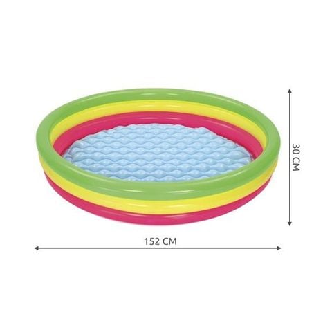 Bể bơi 3 màu BESTWAY cao 30cm