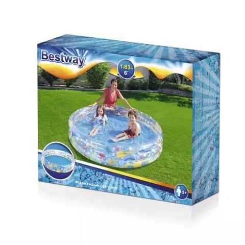 Bể bơi 3 tầng BESTWAY hình động vật biển