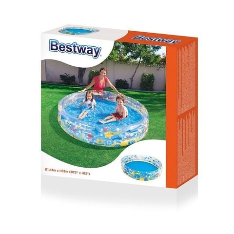 Bể bơi 3 tầng BESTWAY hình động vật biển