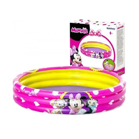Bể phao 3 tầng BESTWAY hình Micky - Mimi