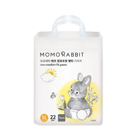Bỉm quần Momo Rabbit Eco Comfort fit pants size XL 22 miếng
