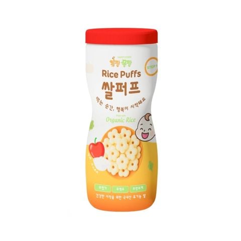 Bánh bi tan Organic Happy Food vị Sữa chua, Táo 7M