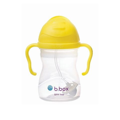 Bình nước BBOX 360 độ cho bé tập uống nước màu vàng chanh