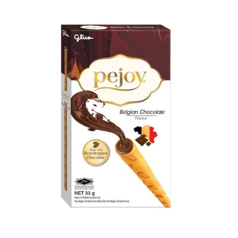 Bánh Glico Pejoy Kem Sô Cô La Bỉ 33G