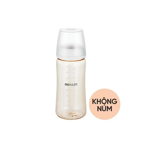 Bình sữa Moyuum premium PPSU all in one bottle 330ml (không kèm núm)
