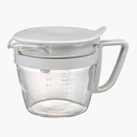 Bình trà thủy tinh chịu nhiệt nắp lưới lọc Hario 400ml OTPM-40-PGR 900