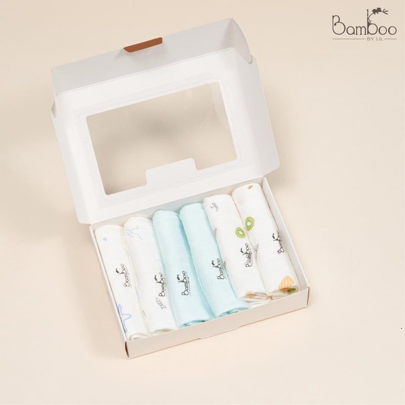 KHĂN SỮA BAMBOO BY LIL BÉ TRAI