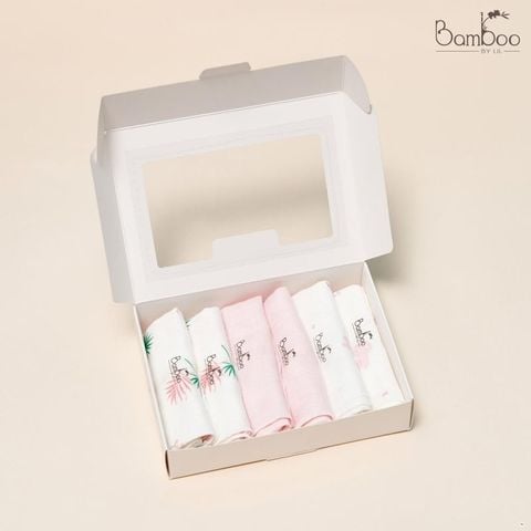 Khăn Sữa Bamboo Lil Bé Gái