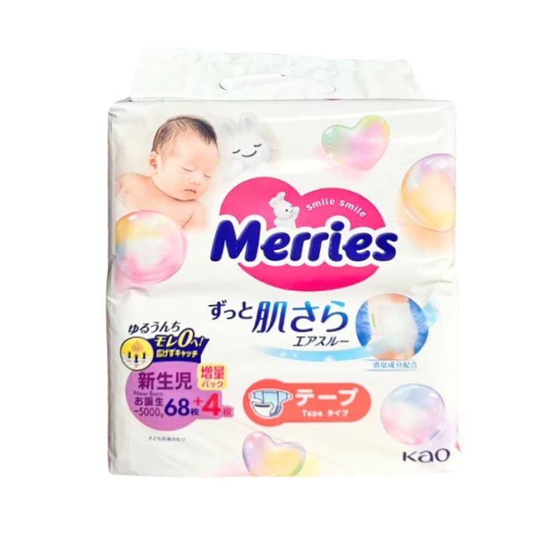 BỈM TÃ DÁN MERRIES (CM) NB 68+4