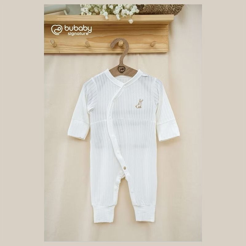 BODY DÀI TAY CÀI CHÉO BU MOLIST - TRẮNG 8442