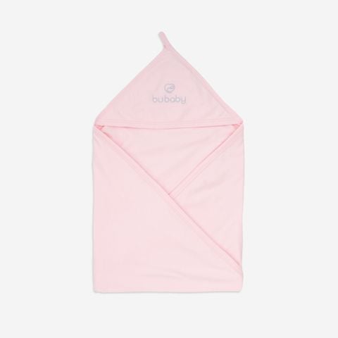 Chăn ủ có mũ Bu Baby Freesize Hồng 01