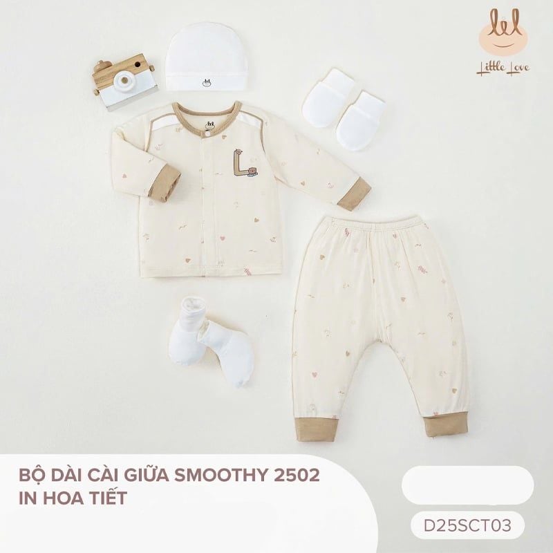 BỘ DÀI CÀI GIỮA LIL SMOOTHY 2502 IN HỌA TIẾT