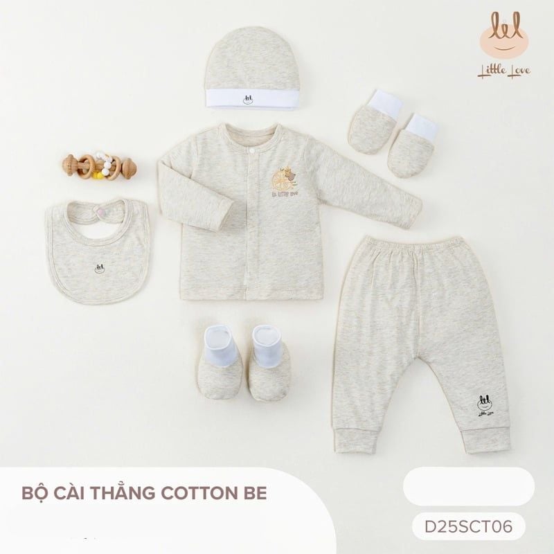 BỘ CÀI THẲNG LIL COTTON BE