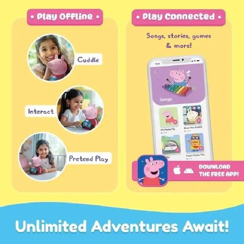 Đồ chơi Heo con kể chuyện tiếng Anh PlayShifu - Peppa Pig