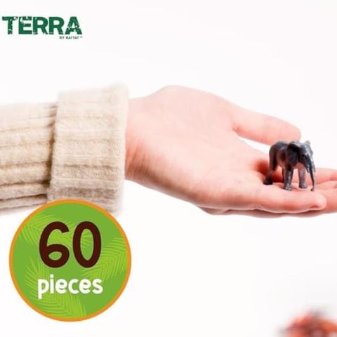 Đồ chơi trẻ em ống Động vật hoang dã Terra