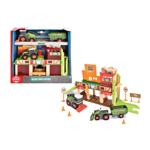 Đồ Chơi Trạm Xe DICKIE TOYS Micro Station