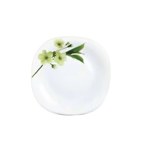 Đĩa thủy tinh Diva Ivory M.N vuông 205