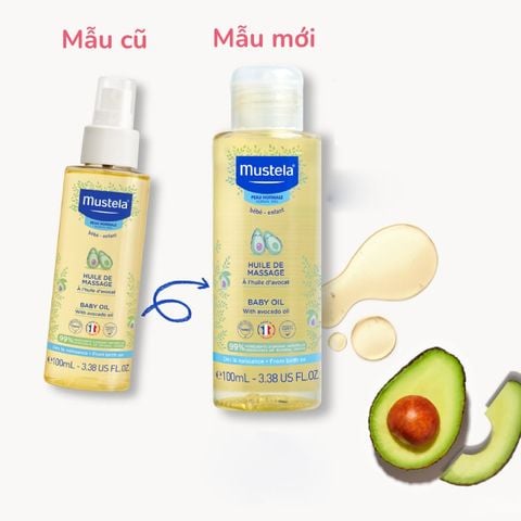 Dầu Massage MUSTELA 100ml