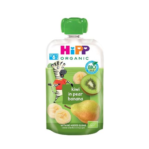 Dinh dưỡng Trái cây nghiền HiPPiS Kiwi-Lê-Chuối 100g