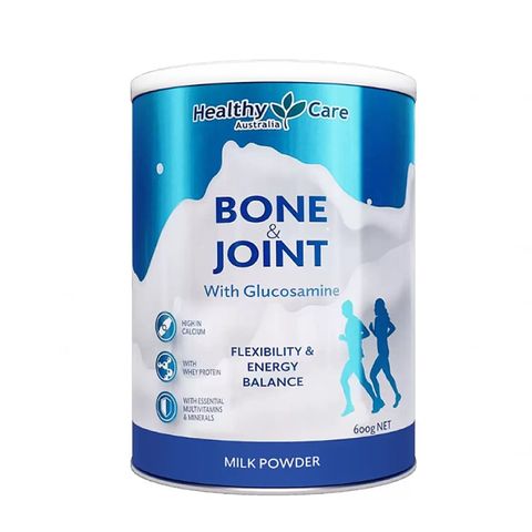 Sữa Healthycare Bone Joint with Glucosamine bổ xương khớp Úc 600g, ÚC (Lon)
