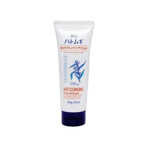 Gel tẩy trang nóng Hatomugi làm sạch sâu và dưỡng ẩm da 200ml
