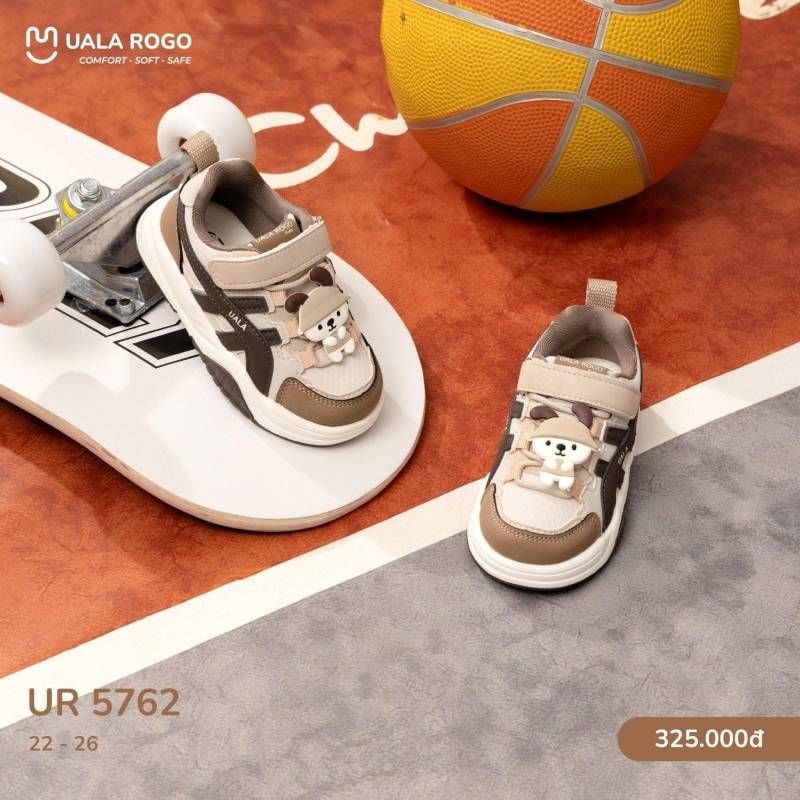 GIÀY KIDS UALA ROGO HÌNH CHÓ CON MŨ BE