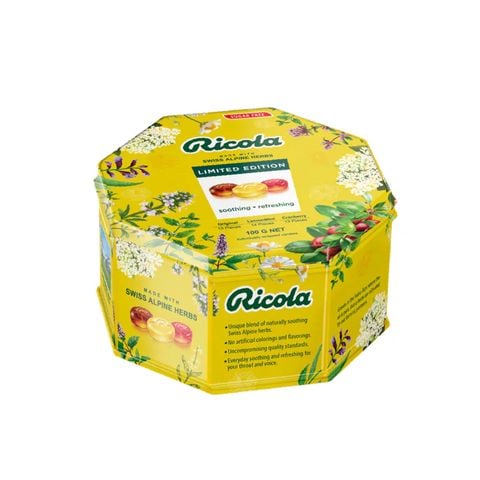 Hộp kẹo thảo mộc Ricola phiên bản giới hạn 90g