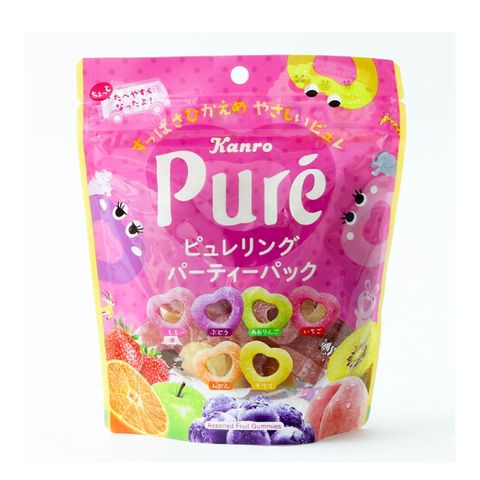 Kẹo dẻo trái cây Nhật Bản Kanro Pure 156g