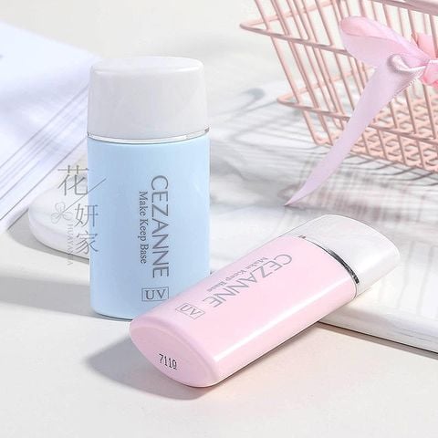 Kem Lót Cezanne trang điểm Make Keep Base - 30ml_Light Blue