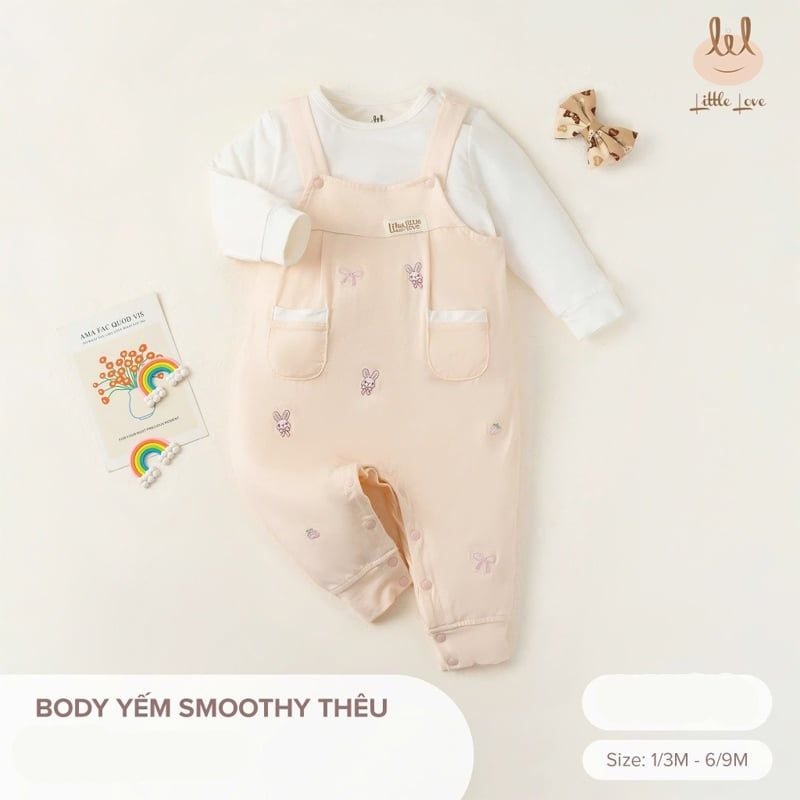 BODY YẾM SMOOTHY LIL THÊU HỒNG
