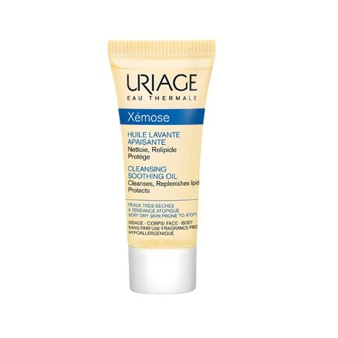 Gel-oil làm sạch cho da khô, viêm da cơ địa, chàm XÉMOSE URIAGE HUILE LAVANTE APAISANTE tuýp 200ml