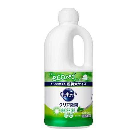 Nước rửa bát Kao hương trà xanh Dishwashing Liquid 1250ml