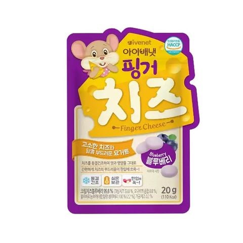 Phô mai sấy IVENET vị việt quất 20g