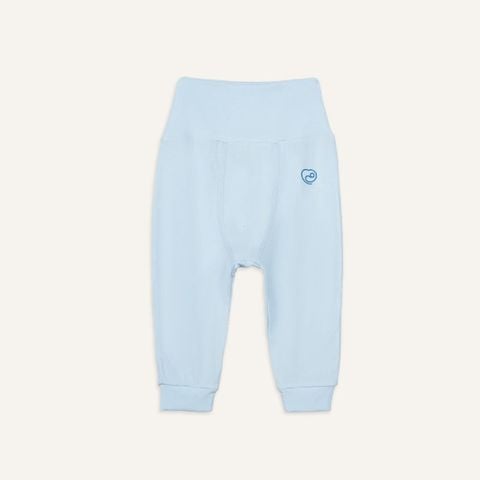 Quần chống lạnh bụng trẻ sơ sinh Bu Baby - Blue 407