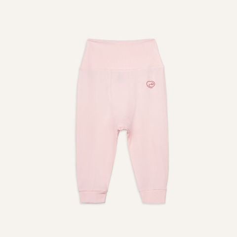 Quần chống lạnh bụng trẻ sơ sinh Bu Baby - Hồng 407