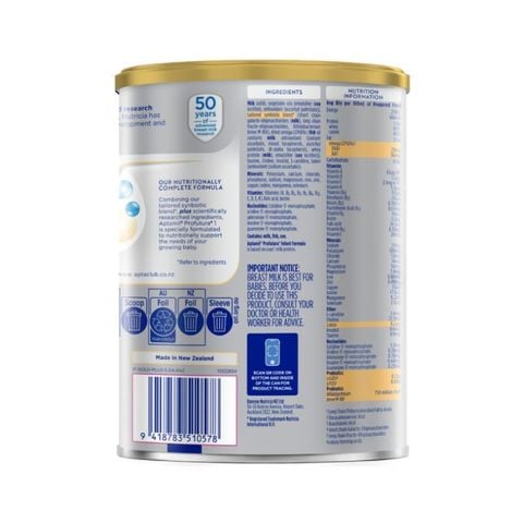 Sản phẩm dinh dưỡng công thức Aptamil Profutura Úc 800g số 1 (New)